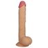 Lovetoy King-Sized - realistlik dildoga iminapaga - 25cm naturaalne