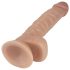 Lovetoy Real Extreme - realistlik dildoga iminapp - 21 cm - naturaalne