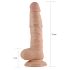 Lovetoy Real Extreme - realistlik dildoga iminapp - 21 cm - naturaalne