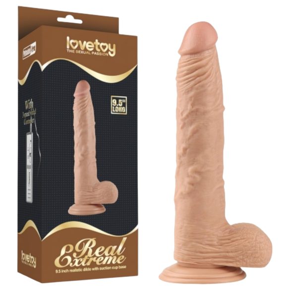 Lovetoy Real Extreme - peenisdildo iminapaga - 24 cm