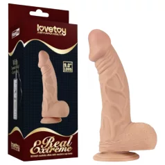 Lovetoy Real Extreme - iminapaga dildo - 23 cm (naturaalne)