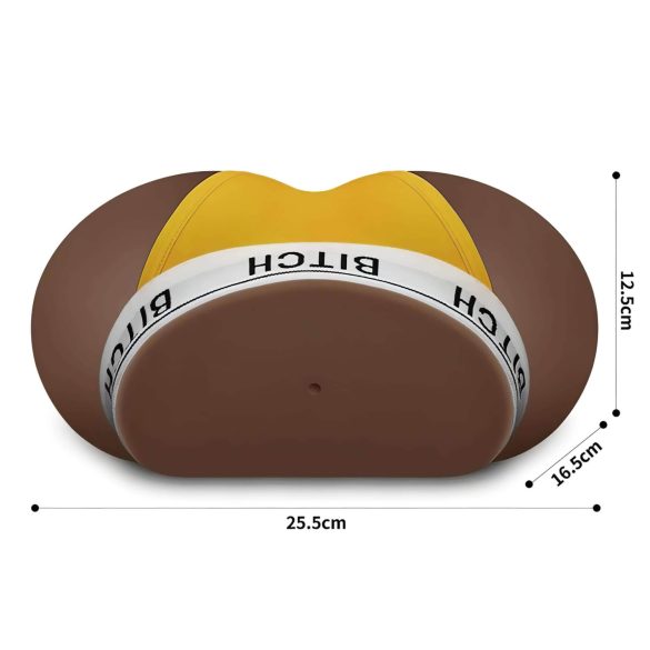 Lovetoy Streetgirl's 12 - masturbaator torso - tume naturaalne värv - tanga