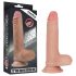 Lovetoy Nature Cock - kahekordne naturaalsus - 18cm (natureaalne)
