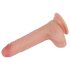 Lovetoy Nature Cock - kahekordne naturaalsus - 18cm (natureaalne)