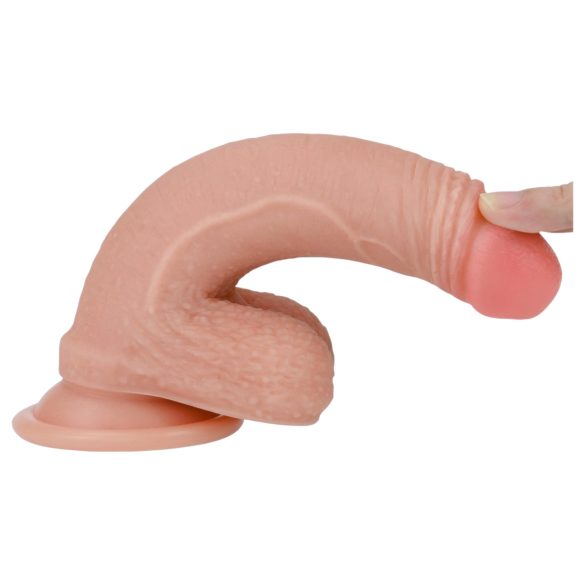 Lovetoy Nature Cock - kahekordne naturaalsus - 18cm (natureaalne)
