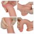 Lovetoy Nature Cock - elutru dildo, 18cm (naturaalne)