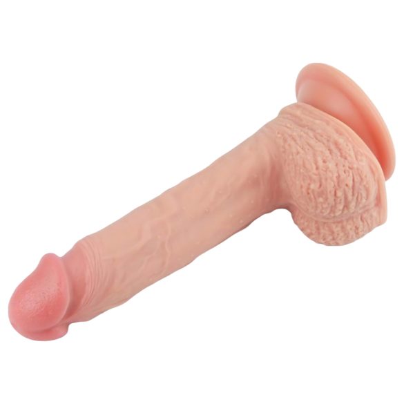 Lovetoy Nature Cock - realistlik dildoga iminapaga - 21cm naturaalne