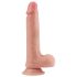 Lovetoy Nature Cock - realistlik dildos - kahekordne kiht - 20cm naturaalne