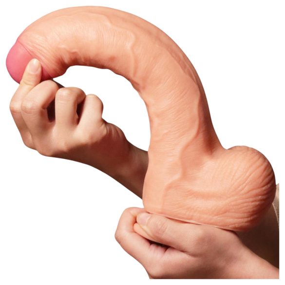 Lovetoy Nature Cock - realistlik dildos - kahekihiline - 28cm naturaalne
