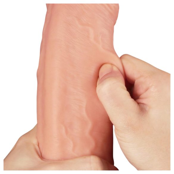 Lovetoy Nature Cock - realistlik dildos - kahekihiline - 28cm naturaalne