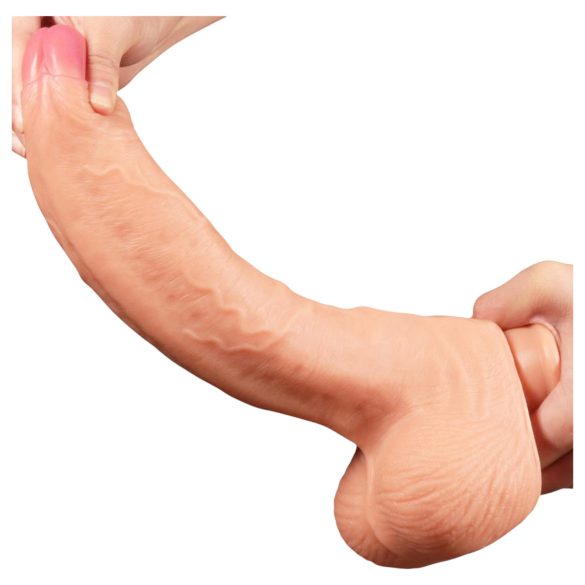Lovetoy Nature Cock - realistlik dildos - kahekihiline - 28cm naturaalne