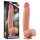 Lovetoy Nature - realistlik kahekihiline dild - 30cm (naturaalne)