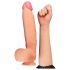 Lovetoy Nature - realistlik kahekihiline dild - 30cm (naturaalne)