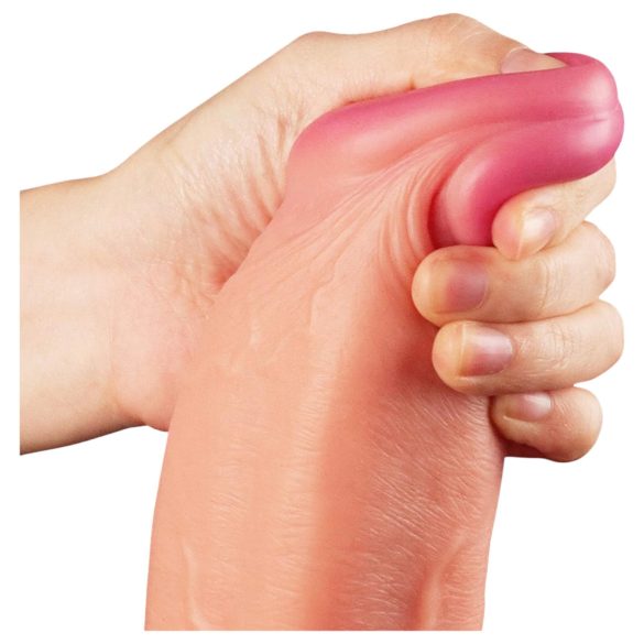 Lovetoy Nature Cock - realistlik dildos - kahekordne kiht - 30cm naturaalne