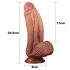 Lovetoy - realistlik kahekihiline dildo - 26cm naturaalne