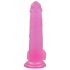 Lovetoy Jelly Studs - kleepdildoo, 20 cm (roosa)