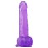 Lovetoy Jelly Studs - dildo iminapaga - 20cm lilla