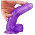 Lovetoy Jelly Studs - dildo iminapaga - 20cm lilla