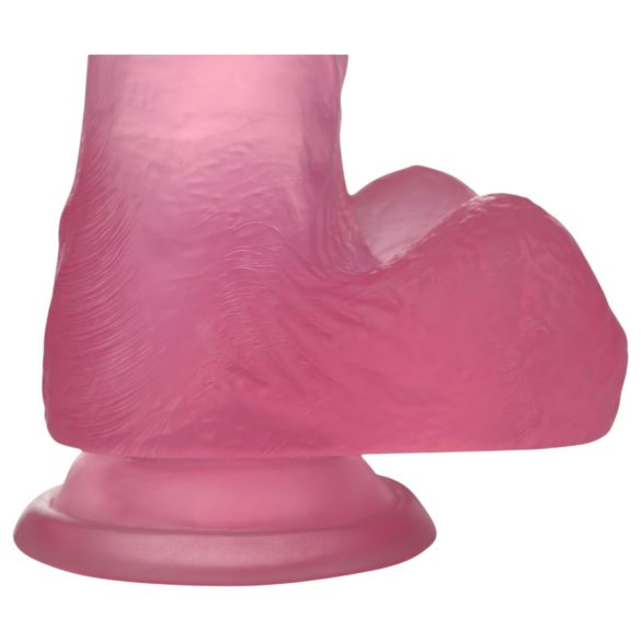 Lovetoy - dildoga iminapp - 15 cm - roosa