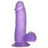 Lovetoy Kleepuv Dildo 15cm (lilla)