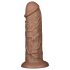 Lovetoy Chubby - elutru dildo iminapadjaga - 25cm (naturaalne)