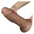 Lovetoy Chubby - elutru dildo iminapadjaga - 25cm (naturaalne)
