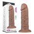 Lovetoy Chubby - elutru dildo iminapadjaga - 25cm (naturaalne)