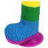 Prider realistlik vikerkaare dildo munanditega - 20cm