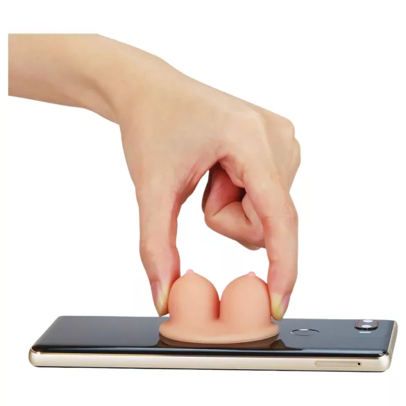 Lovetoy - iminapaga telefonihoidja - rindadega - naturaalne