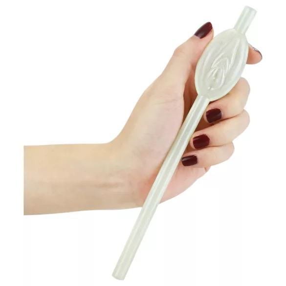 Lovetoy - tupekujuline helendav joogikõrs - valge