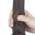 Lovetoy Sliding-Skin - realistlik kahekihiline dildo - 23 cm - pruun