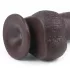 Lovetoy Sliding-Skin - realistlik kahekihiline dildo - 23 cm - pruun