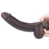 Lovetoy kahekordne dildo - 23cm (pruun)