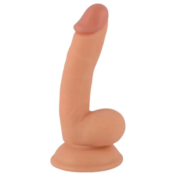 Härra Julm - realistlik iminapaga dildo - 18 cm (naturaalne)