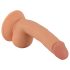 Härra Julm - realistlik iminapaga dildo - 18 cm (naturaalne)