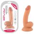 Härra Julm - realistlik iminapaga dildo - 18 cm (naturaalne)