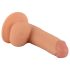 Härra Julm - realistlik iminapaga dildo - 18 cm (naturaalne)