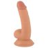 Härra Julm - realistlik iminapaga dildo - 18 cm (naturaalne)