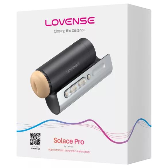 LOVENSE Solace Pro - nutikas üles-alla liikuv masturbator (must)