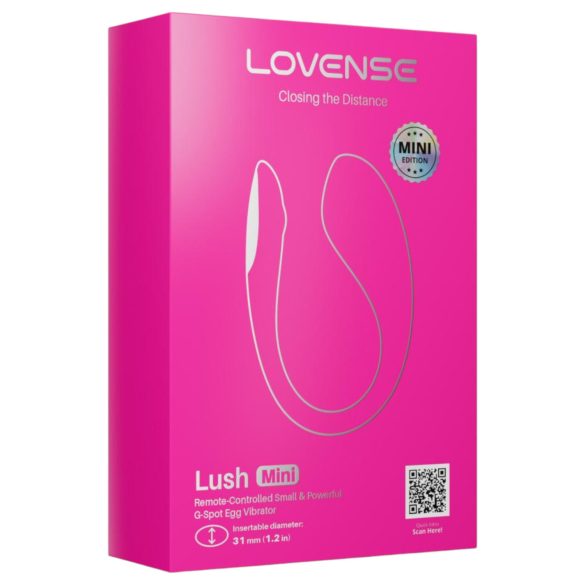 LOVENSE Lush Mini - nutikas vibro muna - roosa