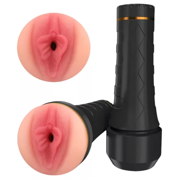 Tracy's Dog - masturbaator tuppe meenutav - silikoon - must/nude