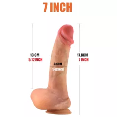 FeelSkin - realistlik dildo - naturaalne - 17,8 cm