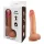FeelSkin - ülirealistlik munanditega dildo (naturaalne, 17 cm)