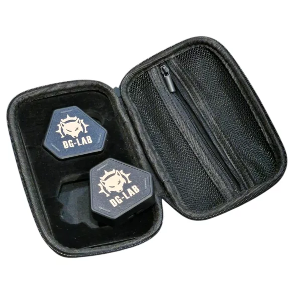 DG-LAB PawPrints - juhtmevaba andur-nupp (must) - 2 tk