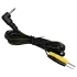 DG-LAB - elektroodikaabel 2,5 mm jackilt 2 mm tappidele (must)