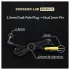 DG-LAB - elektroodikaabel 2,5 mm jackilt 2 mm tappidele (must)