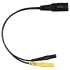 DG-LAB - elektroodi jaotur 2,5 mm pesast 2 mm‑sele (must)