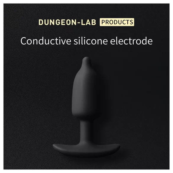 DG-LAB - bipolaarne, juhtivast silikoonist elektro-anaalkoonus (must)