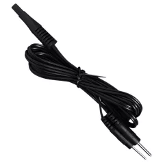 DG-LAB - 2 mm elektroodi pikendus- ja jaotuskaabel (must)