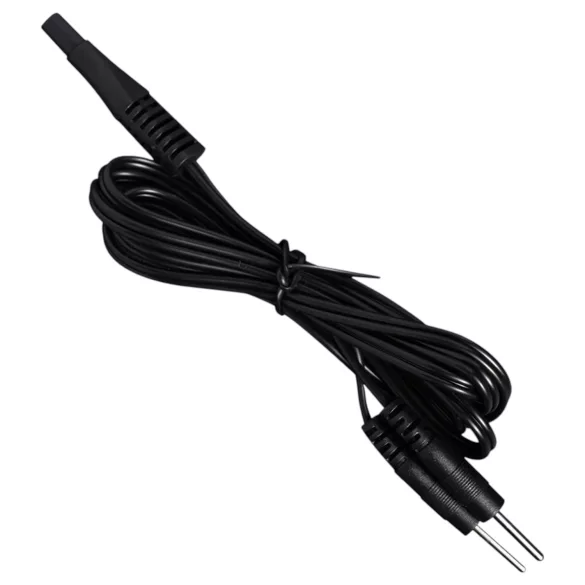 DG-LAB - 2 mm elektroodi pikendus- ja jagamiskaabel (must)